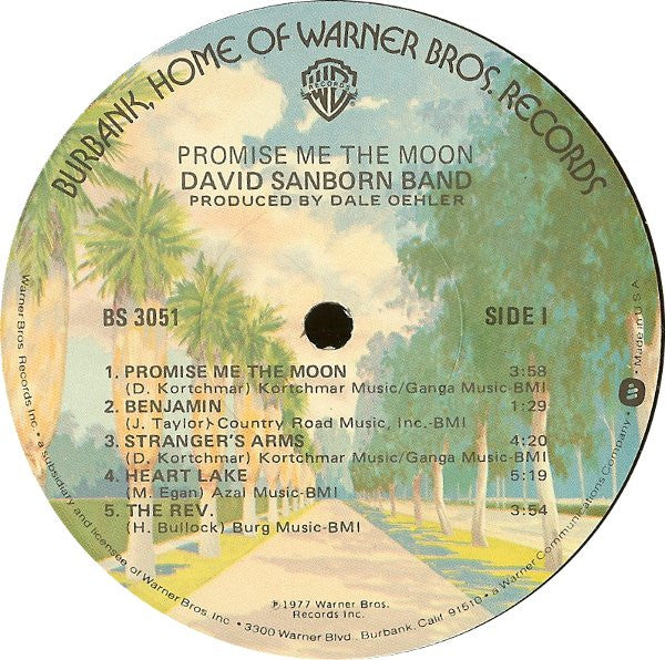 David Sanborn Band - Promise Me The Moon