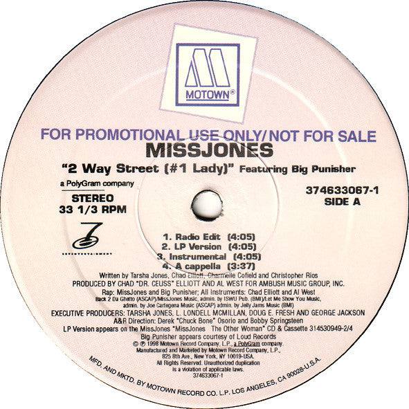 2 Way Street (#1 Lady)