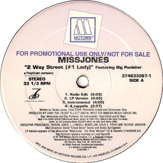 2 Way Street (#1 Lady)