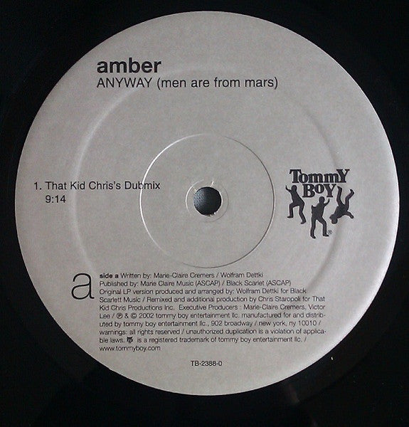 Amber - Anyway (Men Are From Mars) (Remixes)