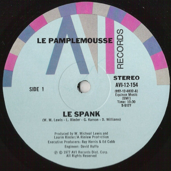 Le Pamplemousse - Le Spank / Monkey See, Monkey Do