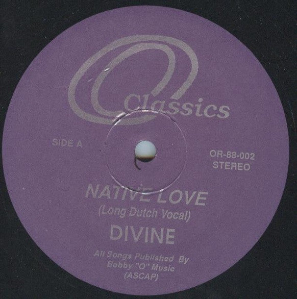 Divine - Native Love (Dutch Vocal Re-Mix) / Guilty