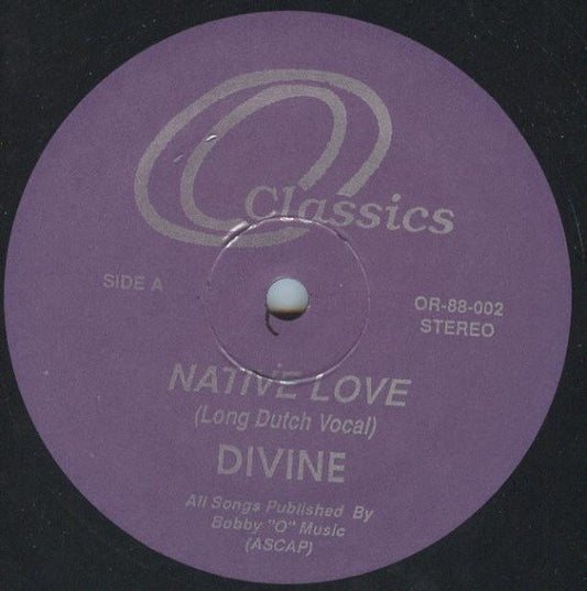 Divine - Native Love (Dutch Vocal Re-Mix) / Guilty