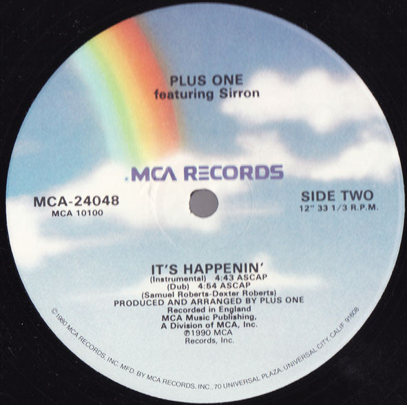 Plus + One - It's Happenin'