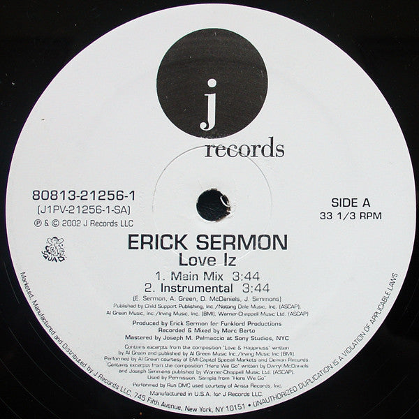 Erick Sermon - Love Iz
