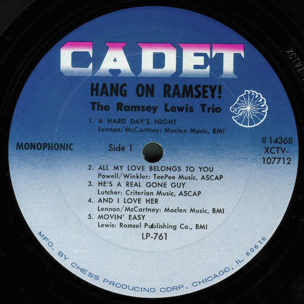 The Ramsey Lewis Trio - Hang On Ramsey!