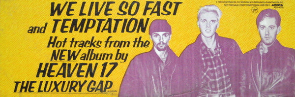Heaven 17 - We Live So Fast / Temptation