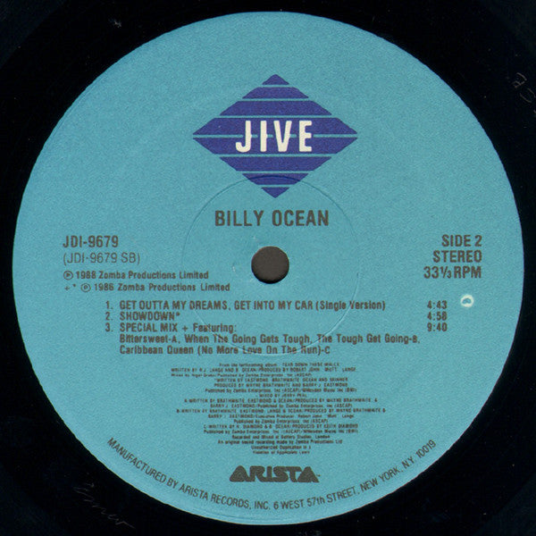 Billy Ocean - Get Outta My Dreams, Get Into My Car