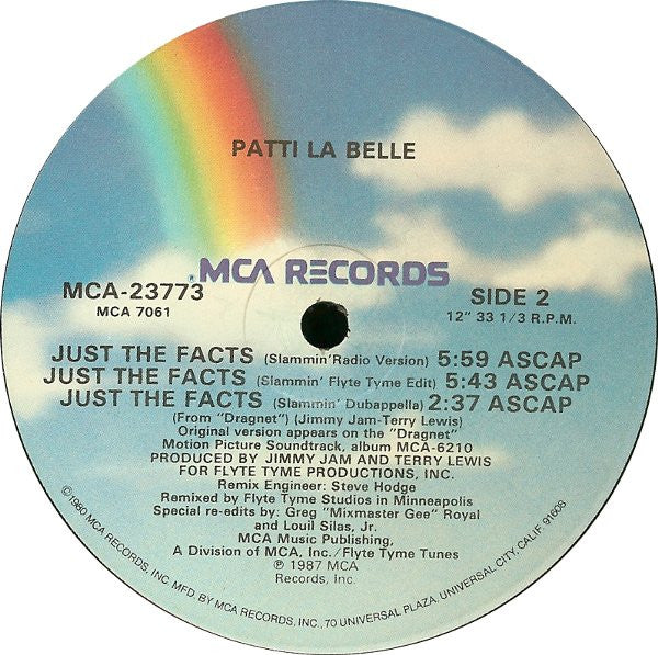 Patti LaBelle - Just The Facts