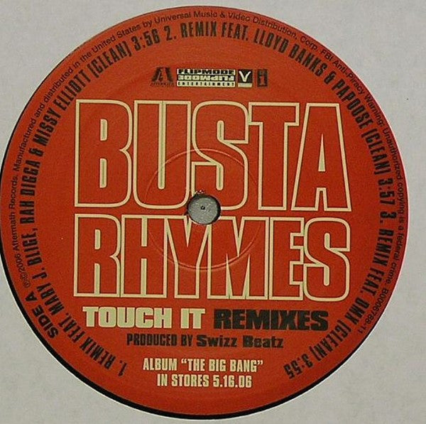 Busta Rhymes - Touch It (Remixes)