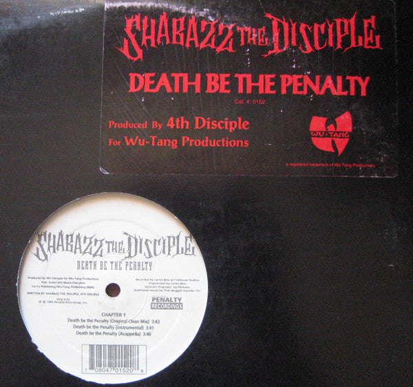 Shabazz The Disciple - Death Be The Penalty
