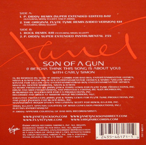 Janet Jackson - Son Of A Gun (I Betcha Think This Song Is About You)