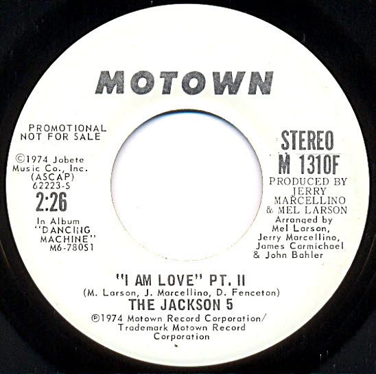The Jackson 5 - I Am Love
