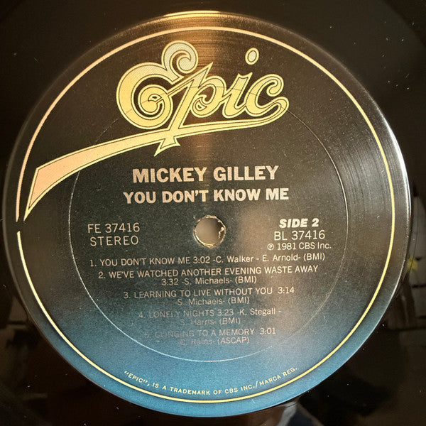 Mickey Gilley - You Don't Know Me