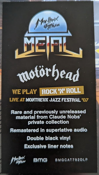Motörhead - We Play Rock 'N' Roll (Live At Montreux Jazz Festival '07)