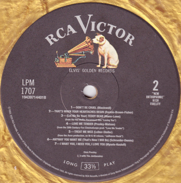 Elvis Presley - Elvis' Golden Records