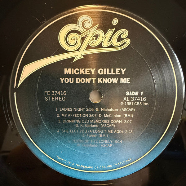Mickey Gilley - You Don't Know Me