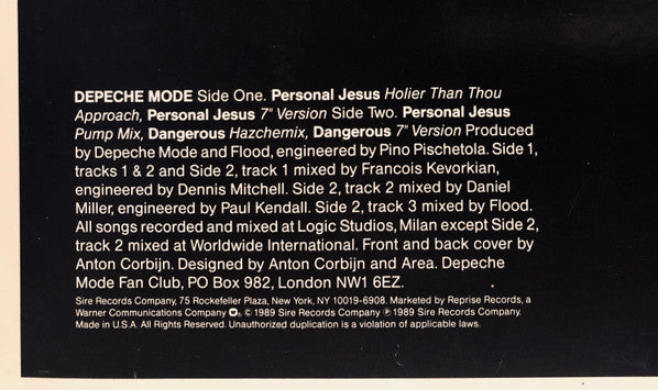 Depeche Mode - Personal Jesus