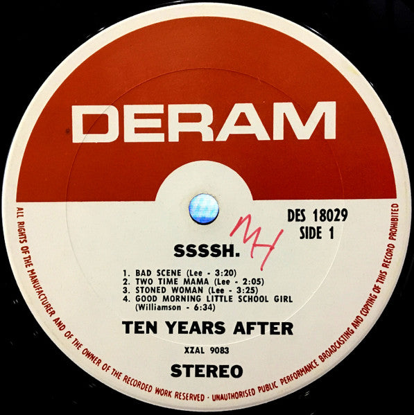 Ten Years After - Ssssh.