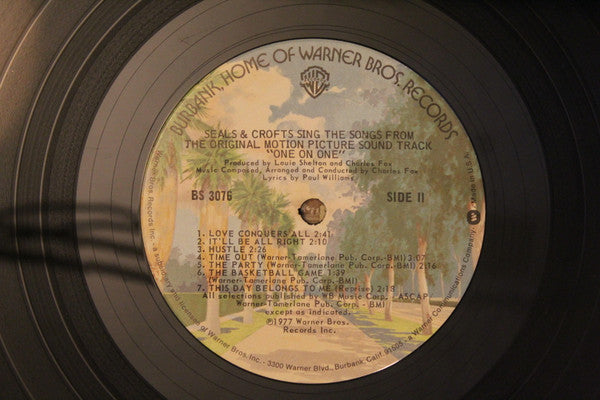 Seals & Crofts Sing The Songs From The Original Motion Picture Sound Track "One On One"