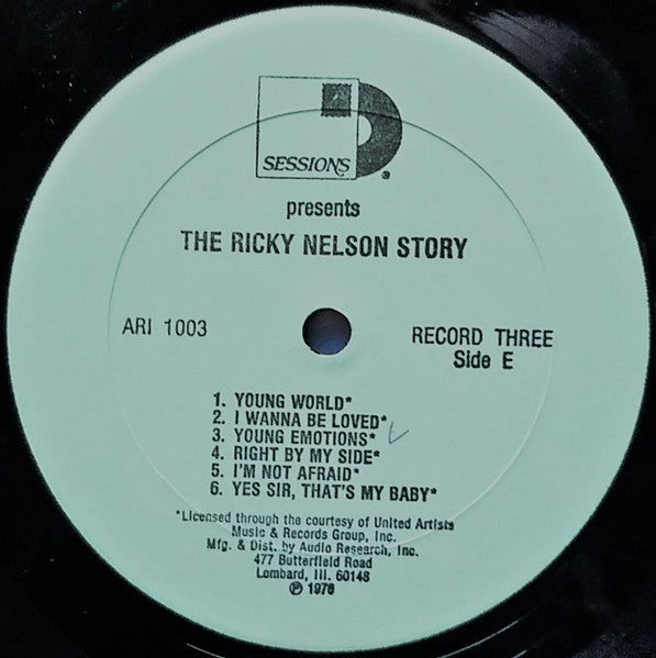 Ricky Nelson (2) - The Ricky Nelson Story