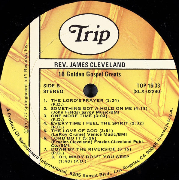 Rev. James Cleveland - 16 Golden Gospel Greats