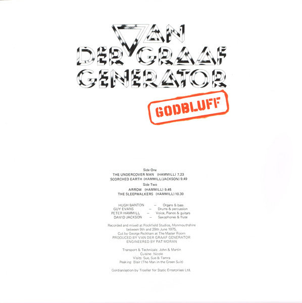 Van Der Graaf Generator - Godbluff