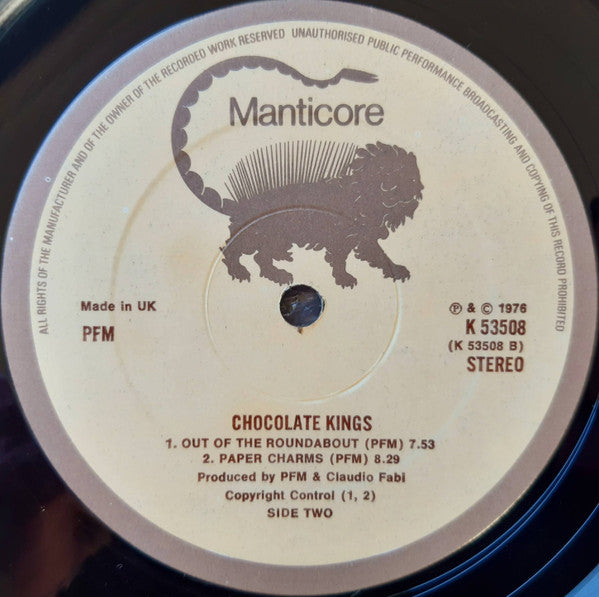 Premiata Forneria Marconi - Chocolate Kings