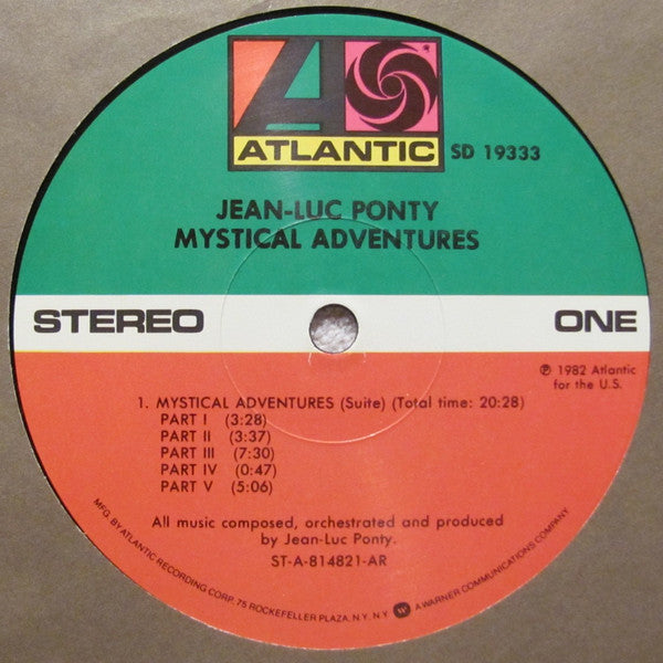 Jean-Luc Ponty - Mystical Adventures