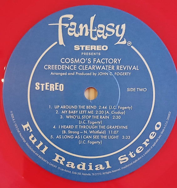 Creedence Clearwater Revival - Cosmo's Factory (RED VINYL, 2025)