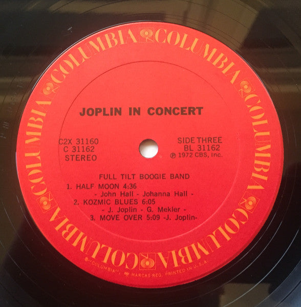 Janis Joplin - In Concert