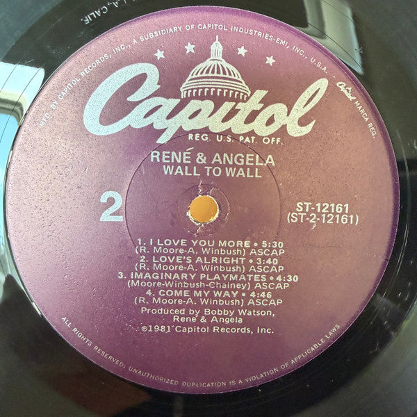 René & Angela - Wall To Wall