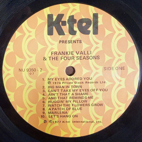 The Four Seasons - The Greatest Hits Of Frankie Valli & The Four Seasons