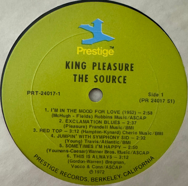 King Pleasure - The Source