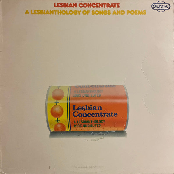 Various - Lesbian Concentrate A Lesbianthology of Songs And Poems
