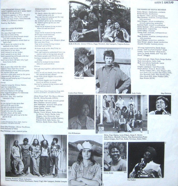 Various - Lesbian Concentrate A Lesbianthology of Songs And Poems