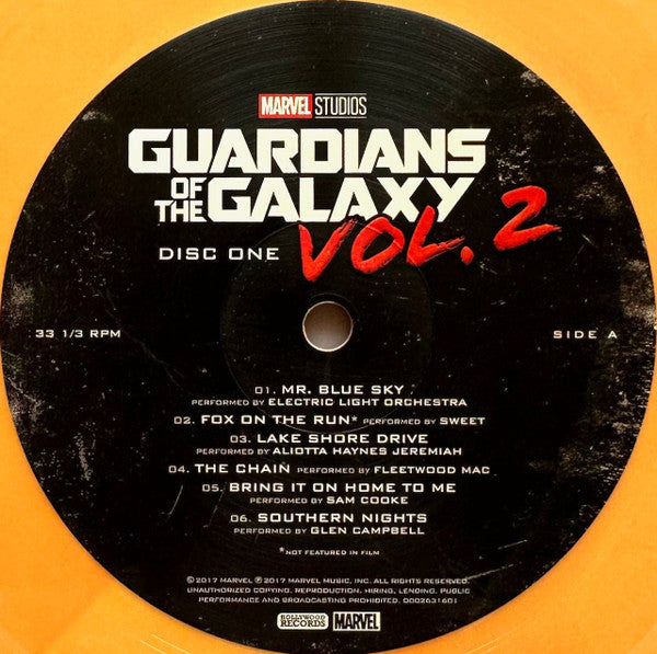 Various - Guardians Of The Galaxy Vol. 2