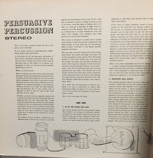 Terry Snyder And The All Stars - Persuasive Percussion