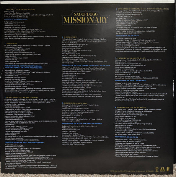 Snoop Dogg - Missionary
