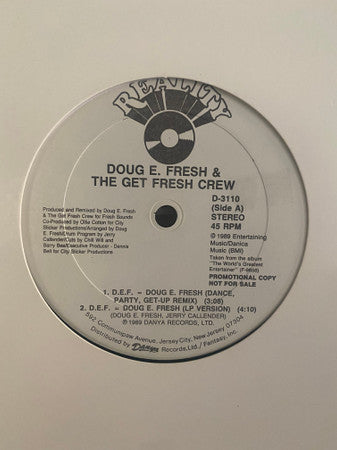 D.E.F. = Doug E. Fresh