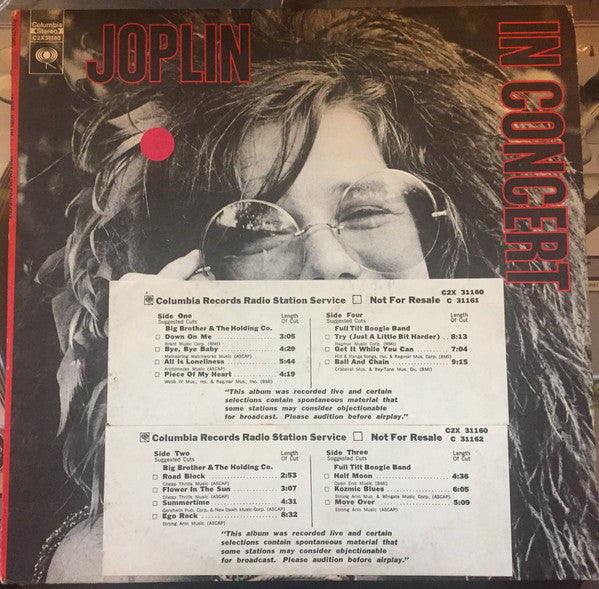 Janis Joplin - In Concert