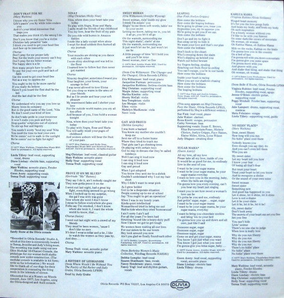 Various - Lesbian Concentrate A Lesbianthology of Songs And Poems