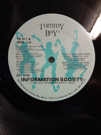 Information Society - What's On Your Mind (Pure Energy)