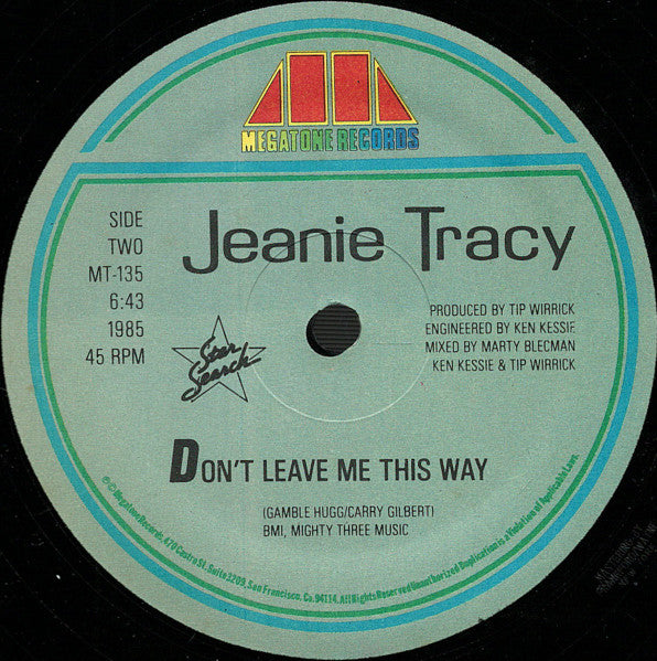 Jeanie Tracy - Don't Leave Me This Way