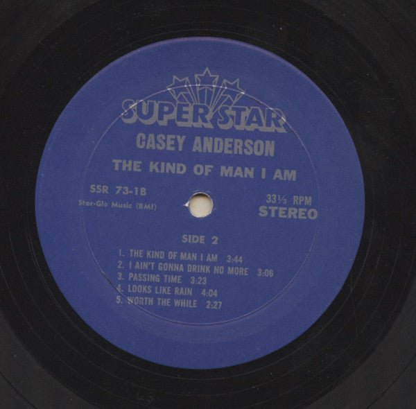 Casey Anderson (3) - The Kind Of Man I Am