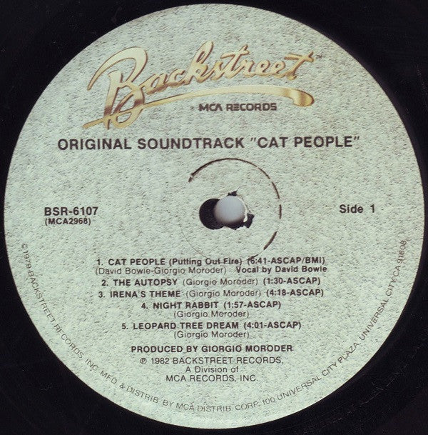 Cat People (Original Soundtrack)