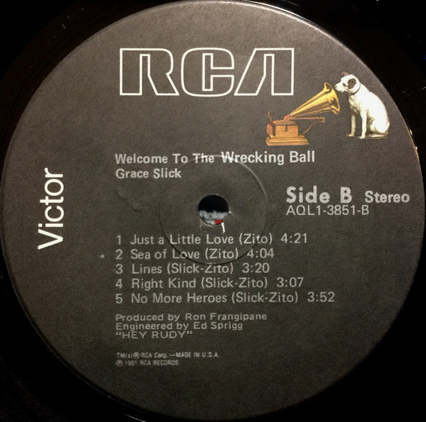 Grace Slick - Welcome To The Wrecking Ball!