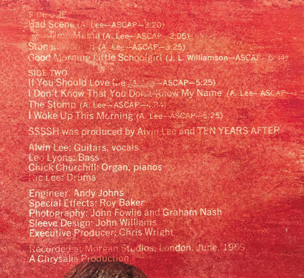 Ten Years After - Ssssh.