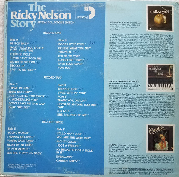 Ricky Nelson (2) - The Ricky Nelson Story
