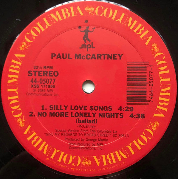 Paul McCartney - No More Lonely Nights (Extended Version)